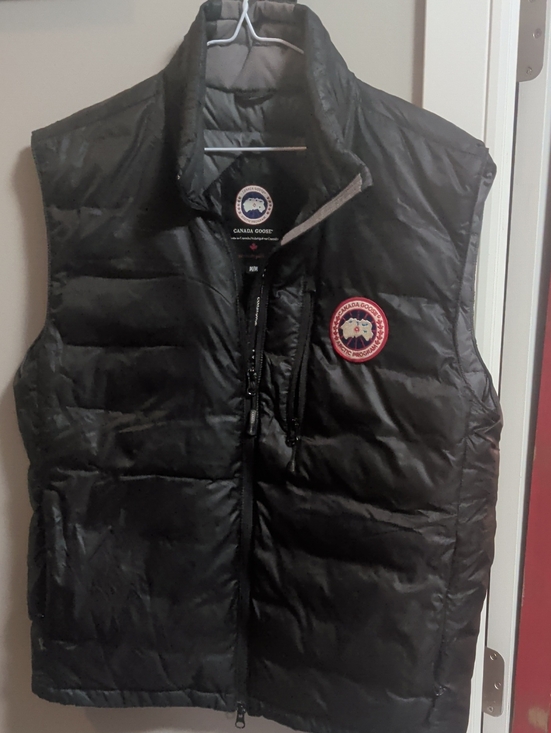 Canada Goose Other - Canada Goose Men’s Medium Rare Lodge Black Quilted Down Vest.